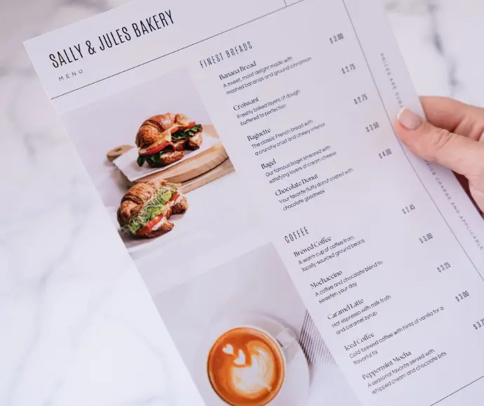 Menu Design